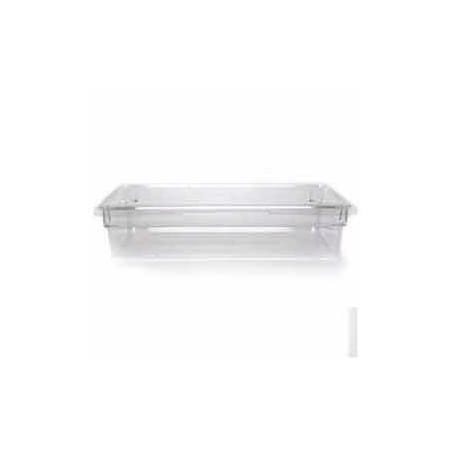 Cambro Cambro - Camwear Food Storage Container, 18 x 26 x 6, 8.75 Gallon, Polycarbonate, Clear 18266CW135